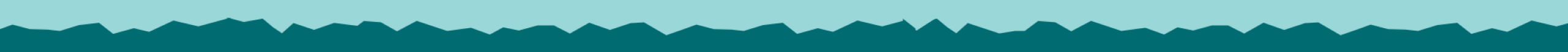 Blue teal edge